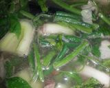 Foto langkah ke 5 dari resep Jangan Asem Kangkung+ (dadar jagung) suegeeeer.