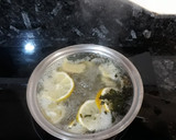 Foto del paso 1 de la receta: Infusión de limón, menta y jengibre