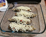 Foto del paso 6 de la receta: Berenjenas rellenas con carne picada