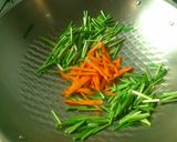 韭菜炒豆皮的食譜步驟3照片