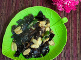 Tumis jamur kuping dan jagung muda (cocok untuk diet)