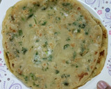 கோதுமை கார்லிக் பரோட்டா. காலை உணவு ரெசிபி ஸ்டேப் 5 புகைப்படம்