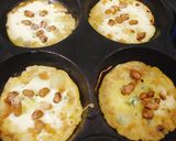 A picture of step 2 of Mini Bánh Xèo (Vietnamese Mini Savory Pancakes).
