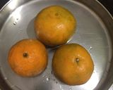 A picture of step 1 of Fresh Orange 🍊 Drink.