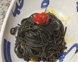 Une image de l'étape 8 de 🦞Spaghettis à l’encre 🦑de seiche gambas 🦐.