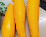 Hình bước làm 1 của món Bí ngòi cuộn thịt sauce nước tương