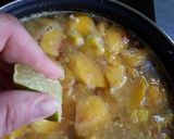 Tejszínes őszibarack krémleves recept fázis 1 fotója