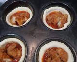 A picture of step 3 of Mini Pizza Tarts.