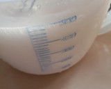 Foto langkah ke 1 dari resep Bubur sumsum nangka strawbery.