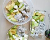 Hình bước làm 1 của món Overnight oatmeal