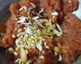 A picture of step 3 of Gajar halwa.