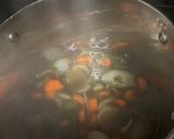 A picture of step 1 of Ford Fry Chicken Tortilla Soup.