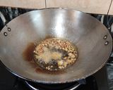 A picture of step 2 of EGGPLANT KABULI CHANA MASALA...