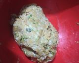 A picture of step 1 of Louki Paratha.