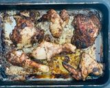 A picture of step 9 of Jerk chicken.