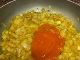Arroz con tofu al curry