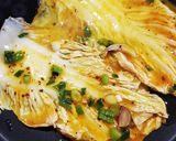 Foto langkah ke 3 dari resep Wombok omelette (sawi putih).