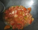 A picture of step 3 of Potato beans.