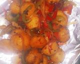A picture of step 11 of Chinese fried idli.