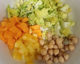 A picture of step 12 of Gnocchi-Sausage Salad 🥗🥔 سلطة الجنوشي مع النقانق.