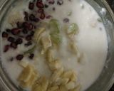 A picture of step 2 of Colourful fruits raita.