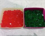 Foto langkah ke 3 dari resep Pudding Mozaik Susu.