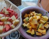 কুমড়ো গাজরের ডালনা (Kumro Gajorer dalna recipe in Bengali) রেসিপি ধাপ - 1 ছবি
