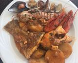 Foto del paso 5 de la receta: Guiso de pescado 🐠 y mariscos 😋 con patatas 🥔