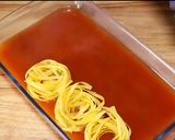 Foto del paso 5 de la receta: Fideos niditos con jamón y queso
