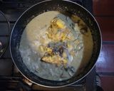 Foto del paso 4 de la receta: Pollo a la crema con champiñones y hongos de pino