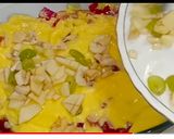 A picture of step 3 of Fruits custard🍌🍎🍇.