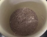 Hình bước làm 1 của món Bánh socola bằng lò vi sóng 5ph