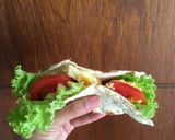 Foto langkah ke 4 dari resep Egg tortilla wrap super simple 🌮.
