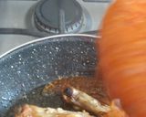 A picture of step 3 of Chicken in Pasilla Chile Sauce.