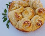 A picture of step 1 of Rose Rolls.