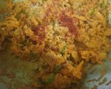 A picture of step 3 of Raw Turmeric Sabzi.
