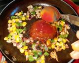 A picture of step 3 of Spicy Schezwan Noodle Nest.
