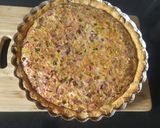 Foto del paso 6 de la receta: Tarta especial de puerros y panceta
