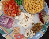A picture of step 1 of Dal Bahari.