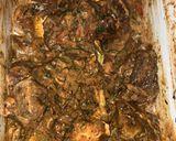 A picture of step 2 of Lamb biryani.