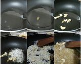 A picture of step 4 of Jaggery nariyal rice.
