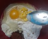 Foto langkah ke 2 dari resep Dadar gulung pisang coklat.