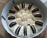Tort serowy z rozetkami i OREO krok przepisu 3 zdjęcie