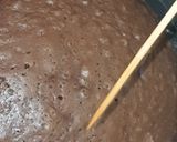 A picture of step 5 of Basic chocolate sponge.