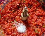 A picture of step 2 of Beetroot pav bhaji.