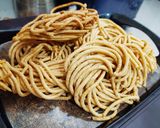 कुरकुरीत शेव (shev recipe in marathi) रेसिपी स्टेप 4 फोटो 