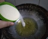 A picture of step 3 of Royal rava sheera.