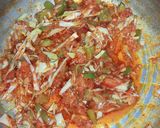 A picture of step 6 of Chicken chatpati macaroni.