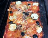 A picture of step 8 of Puff pasty pizza.