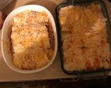 A picture of step 7 of Chicken Enchiladas.